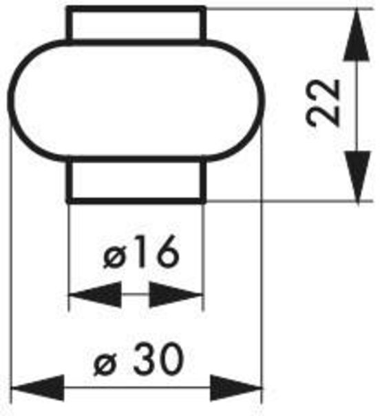  Butoir de sol Ø 30 mm - BEAURAIN DISTRIBUTION