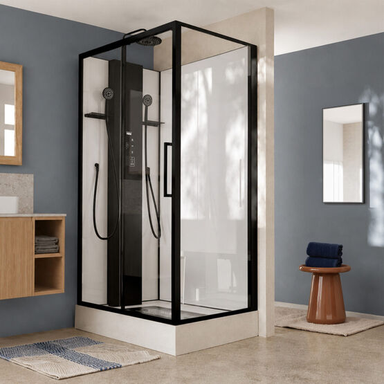  Cabine de douche à système de recyclage de l'eau en boucle | Eternity - AURLANE