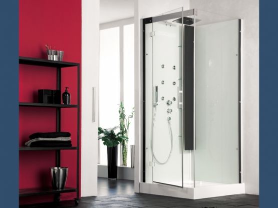  Cabine de douche carrée | HORIZON C90 - Cabine de douche intégrale