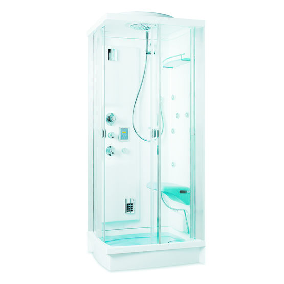 Cabine de douche compacte à siège escamotable | Next 154