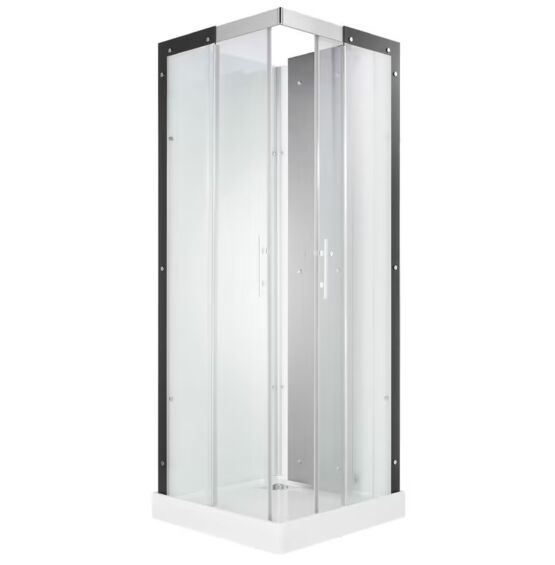 Cabine de douche intégrale avec parois en verre sécurité | MOONLIGHT 