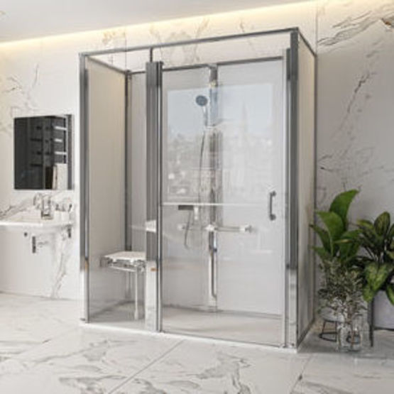 Cabines de douche autoportante et design à porte Classique | Onyx