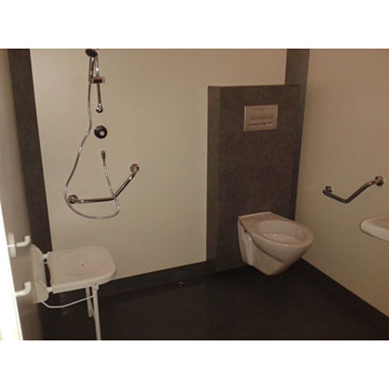 Cabines sanitaires prémontées et prééquipées | Cabines sanitaires Polycompact - produit présenté par KIT VULCAIN INDUSTRIES