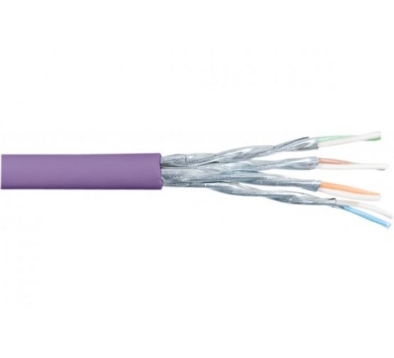  Câble monobrin u/ftp CAT6A violet LS0H rpc dca Dexlan - 500M | Réf. 613039 - EXERTIS CONNECT