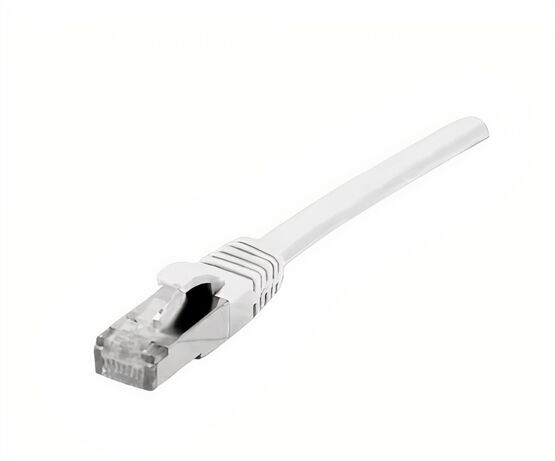 Câble réseau avec COS RJ45 50m blanc | TECLINK