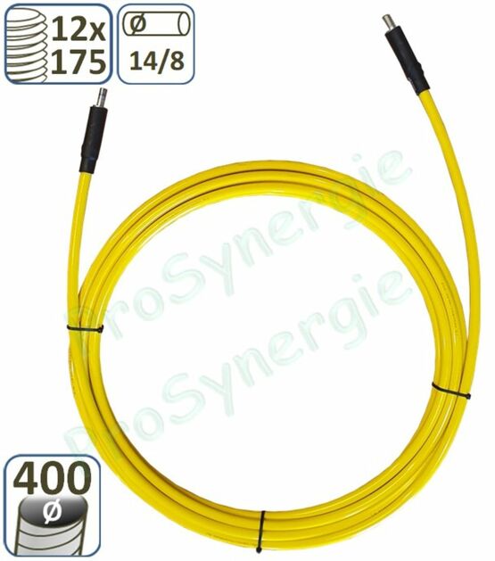 Câble rotatif Ø 14/8 mm pour brossage conduit de ventilation (12x175) | SITE008098