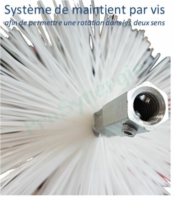 Câble rotatif Ø 14/8 mm pour brossage conduit de ventilation (12x175) | SITE008098 - produit présenté par PROSYNERGIE