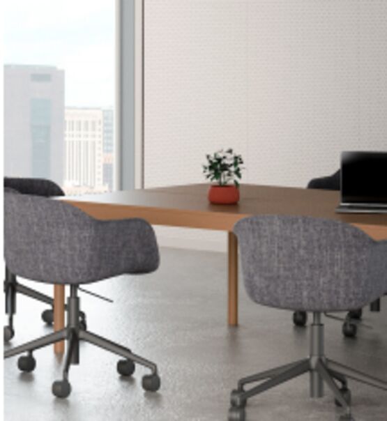  Cadre absorbant mural | PHONOSTEEL® PERFOMUR  - Mobilier et équipements de bureau