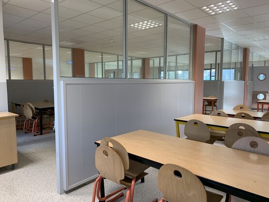  Cadre absorbant mural | PHONOSTEEL® PERFOMUR  - ECHAME