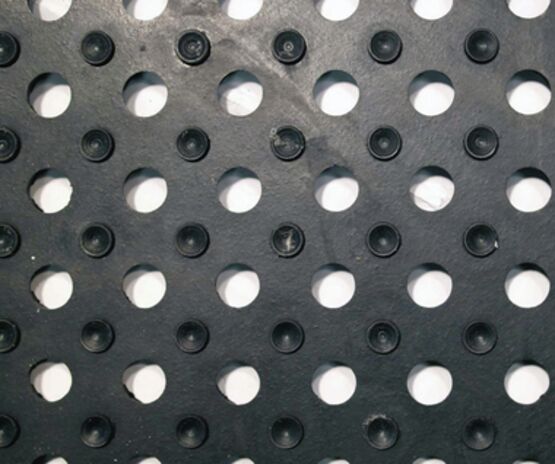 Caillebotis 10 mm - normé - bords biseautés | NBB-10B  - produit présenté par ROMUS