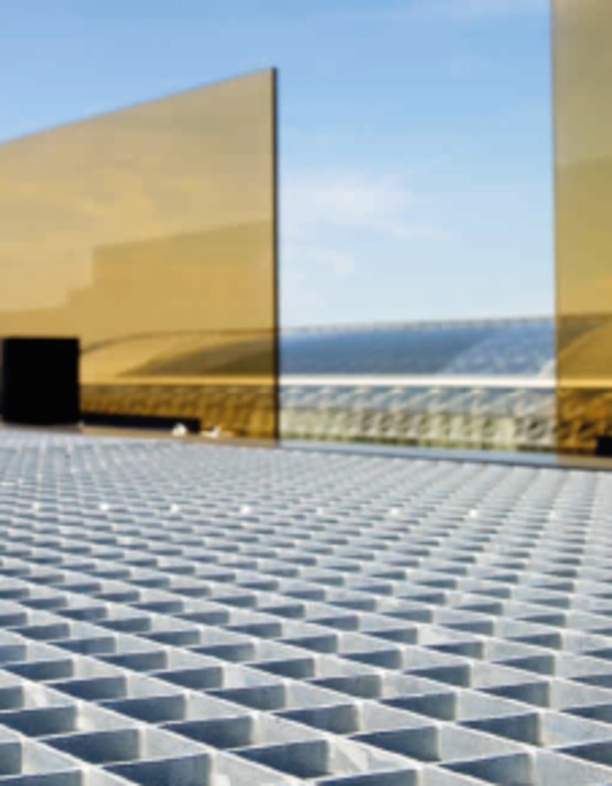 Caillebotis à maille pressée ou électroforgée | Caillebotis mailles - produit présenté par MEISER