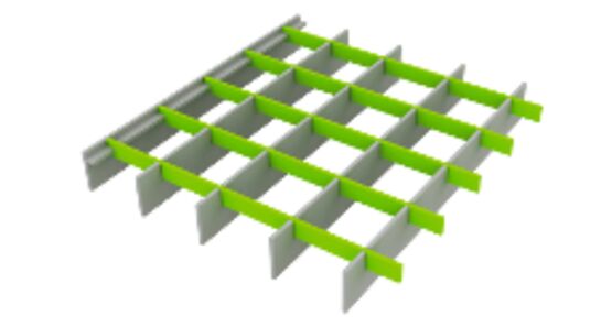 Caillebotis mi-fer pour clôture et garde-corps | JK TECHNIC - produit présenté par JK TECHNIC