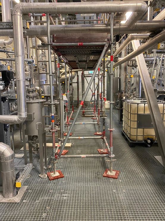 Cales pour échafaudage ignifugée - Validée par EDF - Echafaudage fixe