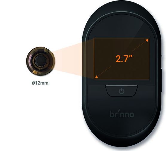  Caméra de porte intelligente avec capteur de mouvement | Brinno SHC1000  - BRINNO / IDCP B.V