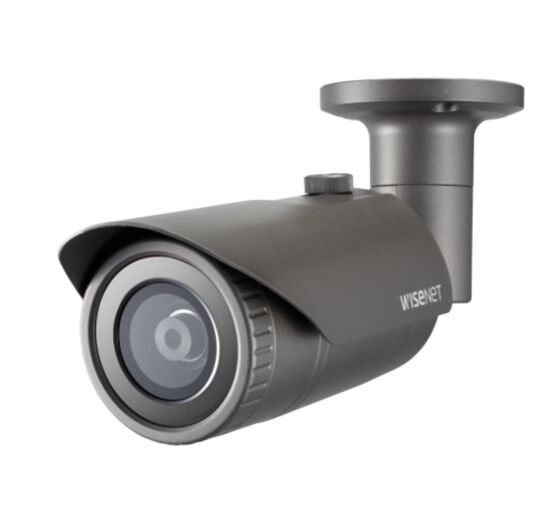 Caméra tube IP 2 Mpx avec focale fixe 2,8 mm et infrarouge 20 m | QNO-6012R HANWHA 