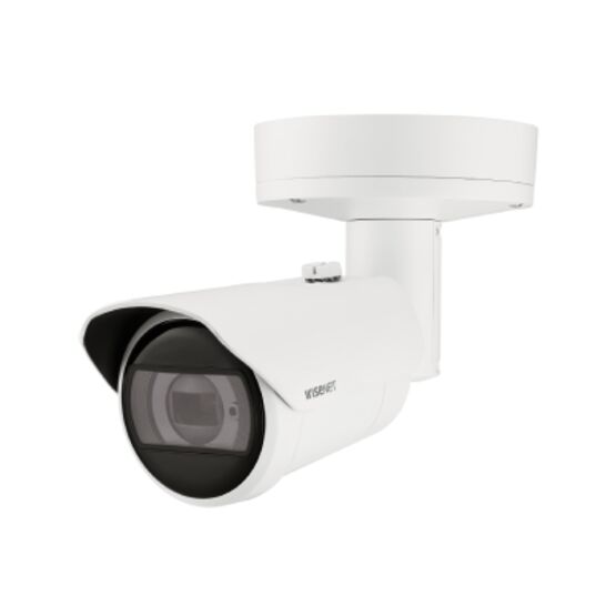 Caméra tube IP 4 Mpx avec intelligence artificielle et infrarouge 40 m | XNO-C7083R HANWHA
