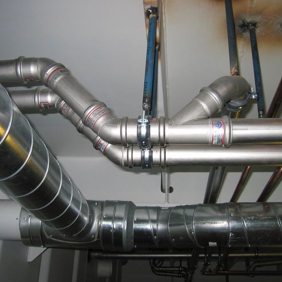  Canalisation inox, système de tuyauterie emboîtable en acier inoxydable | ACO Pipe - ACO