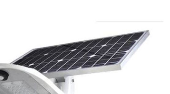  Candélabre ou lampadaire solaire 60W – sans connexion électrique | Tout en un - Eclairage public