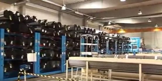  Cantilevers télescopiques à tiroirs manuels pour stockage de charges longues et rigides - ACTIWORK