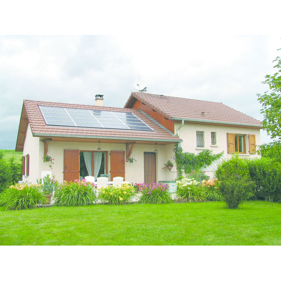 Capteurs photovoltaïques pour toiture en tuiles ou ardoises | Kit Wattéa