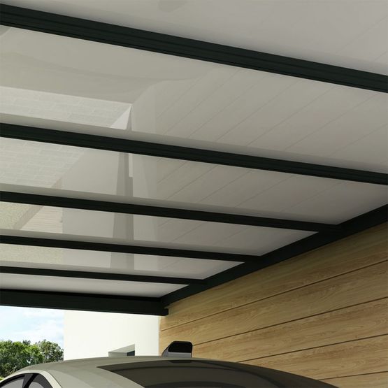  Carport architect THERMOTOP en aluminium | CARPORT-THERM-ARCHI - Abri voiture