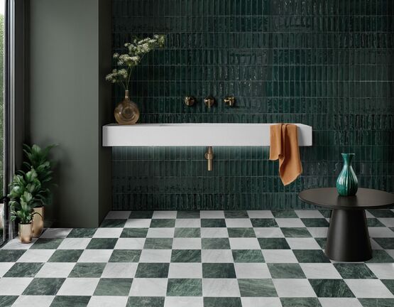 Carreaux en céramique vert et beige | Florencia - produit présenté par MONOPOLE LAB SL