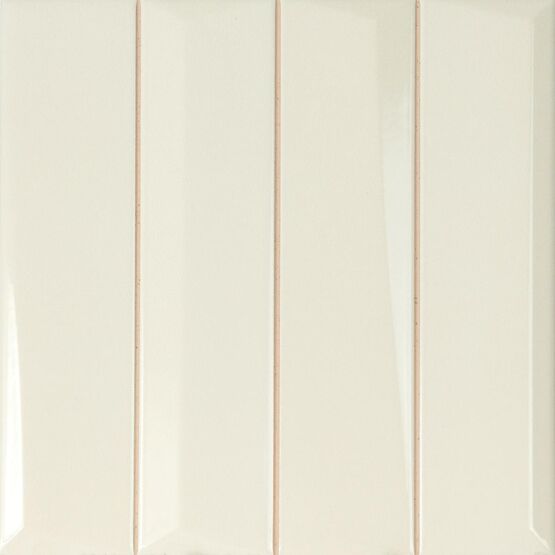 Carreaux muraux 3D architecturaux en pâte blanche à finition brillante | Santorini 20x20 - produit présenté par MONOPOLE LAB SL