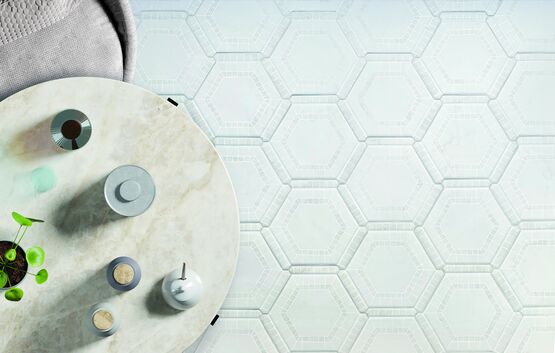  Carrelage céramique mural et sol I AVANT IBIZA 22x25 I PATENTED MOLD - MONOPOLE LAB SL