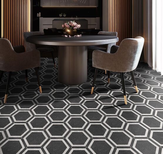  Carrelage céramique mural et sol I AVANT OREGON 22x25 I PATENTED MOLD - MONOPOLE LAB SL