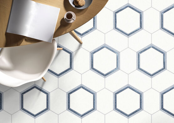 Carrelage céramique technique format hexagonal | CUARZO 20x24