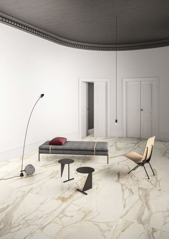 Marble Lab : Carrelage en grès cérame effet marbre – Batiproduits