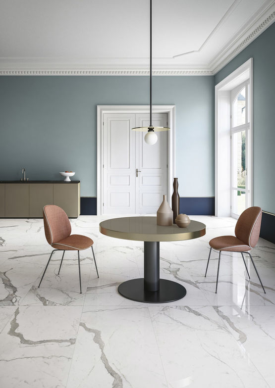 Marble Lab : Carrelage en grès cérame effet marbre – Batiproduits