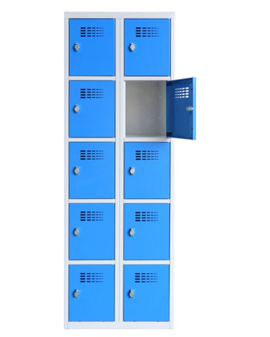  Casier vestiaire LIGNE 770/NEW - 5 casiers par colonne - NORMEQUIP