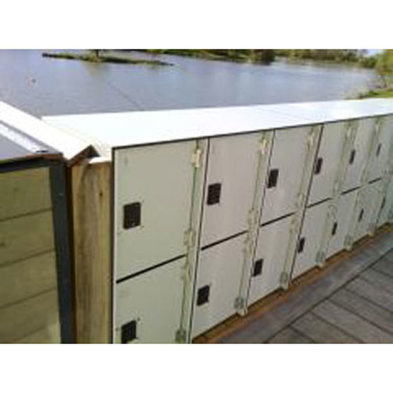  Casiers en colonne en panneaux stratifiés | Casiers - Vestiaires, casiers et consignes