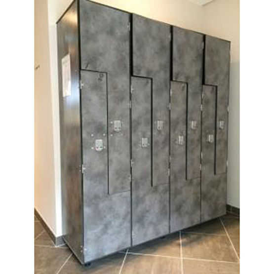 Casiers en colonne en panneaux stratifiés | Casiers - produit présenté par KIT VULCAIN INDUSTRIES