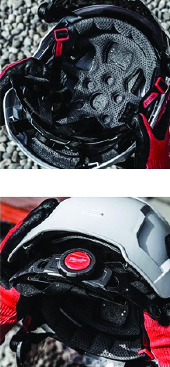  Casque de protection avec accessoires pour travail au sol ou en hauteur | Bolt 200 - MILWAUKEE