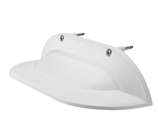 Casquette anti-pluie en plastique blanc pour caméra de vidéosurveillance | SBV-215WCW HANWHA