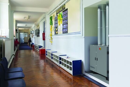 Centrale de traitement d'air double flux rotatif en rénovation | Nexa Eco R Top