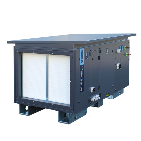 Centrale de traitement d&#039;air simple flux VIM avec moteur ECM basse consommation | KSDE ECOWATT