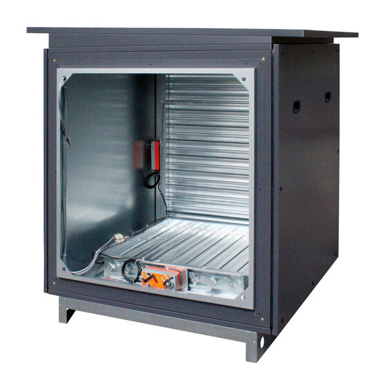 Centrale de traitement d&#039;air simple flux VIM avec moteur ECM basse consommation | KSDE ECOWATT - produit présenté par VIM