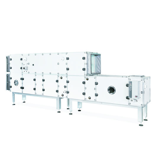 Centrale de ventilation double flux modulaire à caissons isolés | Modul A 70