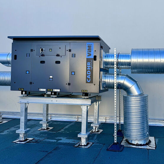 Centrales double flux verticales avec échangeurs : CAD HR OPTIMAL + version C4