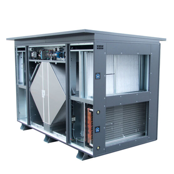  Centrales double flux verticales avec échangeurs : CAD HR OPTIMAL + version C4 - VIM