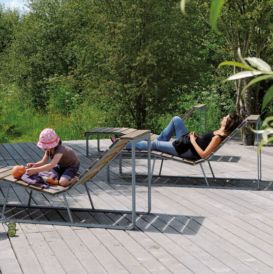  Chaise longue pour espaces publics et urbains | Atlantique - AREA
