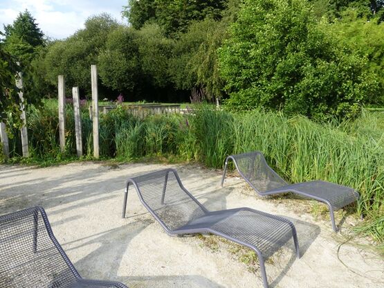 Chaise Longue publique TIVOLI (métal) | CHLTIVOL - produit présenté par NORCOR