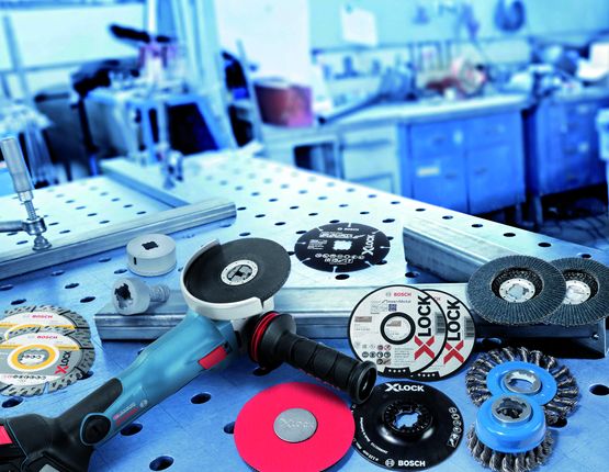  Changement d&#039;accessoires sans clé pour meuleuse | X-Lock - Meuleuse Professionnelle