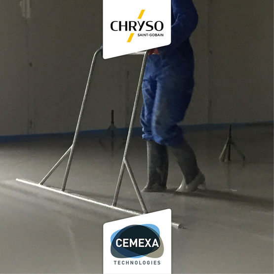 Chape liquide ciment | CemFloor - produit présenté par CHRYSO