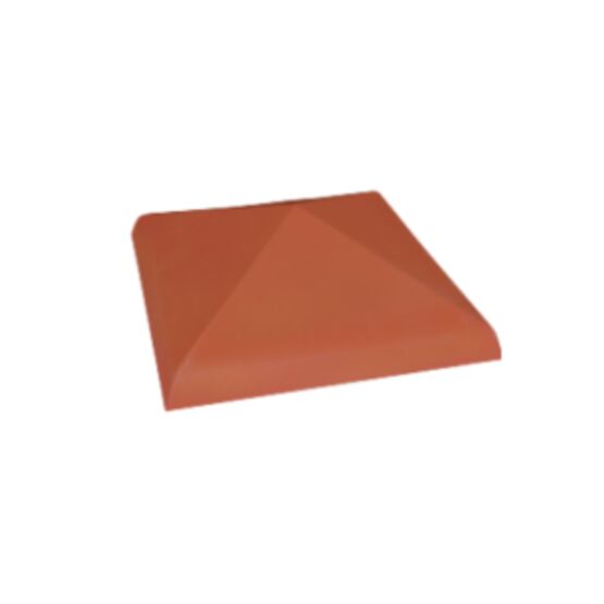  Chapeau de pilier point de diamant en terre cuite | CHAPEAU PILIER POINTE  - Pilier et poteaux de clôtures