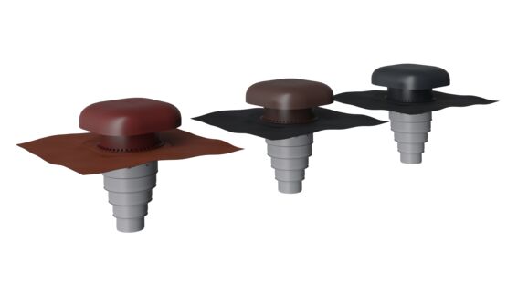 Chapeau de ventilation clipsable
