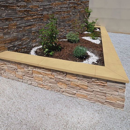  Chaperon de mur en béton vibro-pressé | Optipose® Slim  - WESER